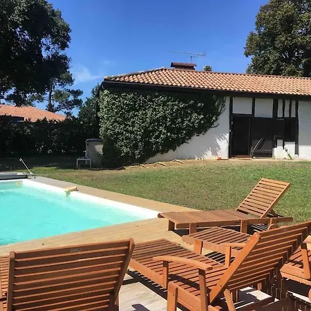 Vakantiehuis Landaise Avec Piscine, Proche Plages Et Mimizan-Plage